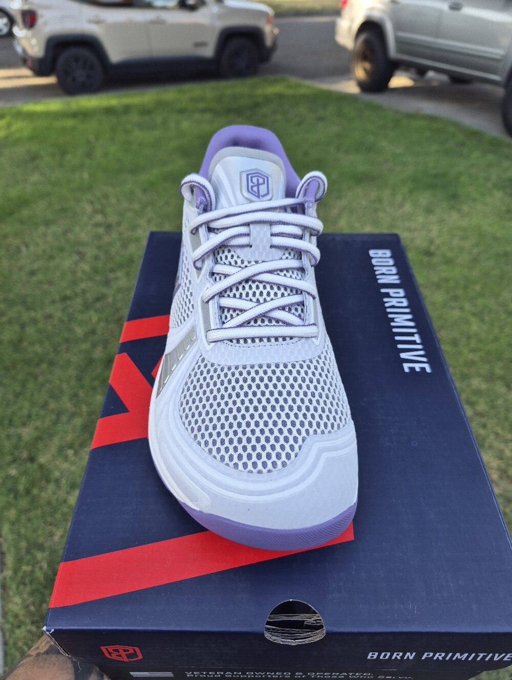 Born Primitive Savage 1 Womans Vapor Grape  Athletic Shoes - Picture 2 of 5